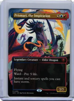 Prismari, the Inspiration Secrets Of Strixhaven Borderless Regular 285 NM - Image 1