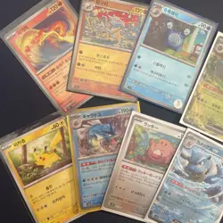 Lot de 8 Holo/reverse 151 cartes Pokemon - mix Language etats variable (F09) - Image 4
