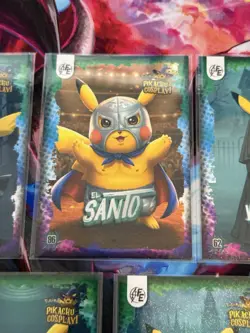 Pikachu Cosplay Pokemon Card Lot - El Santo Woman In Black Underworld - Image 4
