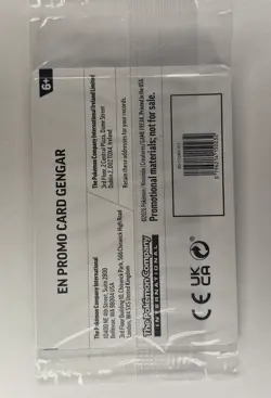 EB Games Promo Swirly Gengar #050/088- English SEALED Pokemon TCG Promo Card - Image 2