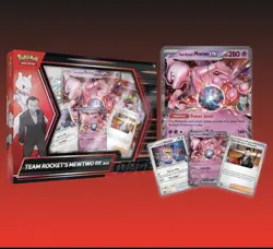 Pokemon TCG - Team Rocket's Mewtwo ex Box - Image 1