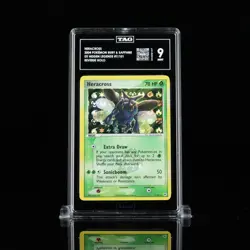 TAG Pokemon 9 Mint Heracross Reverse Holo Rare Hidden legends 7/101 - Image 1