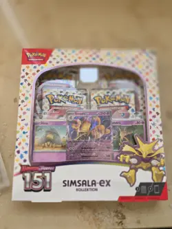 Pokemon Kollektion Pokemon 151 Simsala Box MEW Karmesin Purpur Set Sealed Ovp De - Image 1