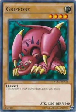 Griffore - YGLD-ENA13 - Common - Unlimited Edition - Lightly Played - Yugi's Leg - Image 1