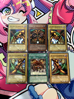 Exodia the Forbidden One Yugioh! TCG DB1-EN139 Exodia Set NM - Image 1