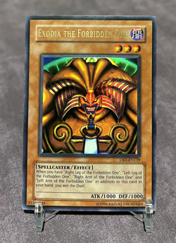Exodia the Forbidden One Yugioh! TCG DB1-EN139 Exodia Set NM - Image 2