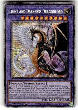 Yugioh Light and Darkness Dragonlord MP25-EN009 1st Edition Starlight Rare NM - Image 1