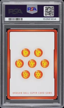 DRAGON BALL SUPER CARD GAME FUSION WORLD MANGA BOOSTER 02 ENERGY MARKER PSA 10 - Image 2