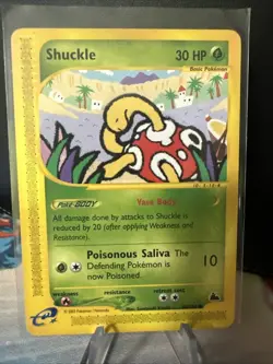 Pokemon TCG Shuckle Skyridge 96 Regular Common - Image 1