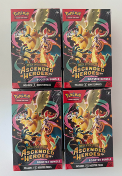 4x Pokemon TCG: Ascended Heroes Booster Bundle Brand New & Sealed ✅ - Image 1