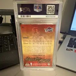 Upper Deck LeBron James Freshman Season Rookie #2 PSA 9 Cavaliers 2003-04 - Image 2