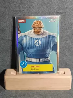2025 Topps Chrome Marvel Studios The Thing FF-4 Base Card Near Mint - Image 1
