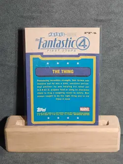 2025 Topps Chrome Marvel Studios The Thing FF-4 Base Card Near Mint - Image 2