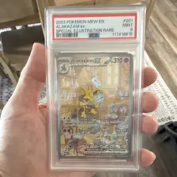PSA 9 Alakazam ex Special Illustration Rare Holo Scarlet and Violet: 151 Pokemon - Image 1