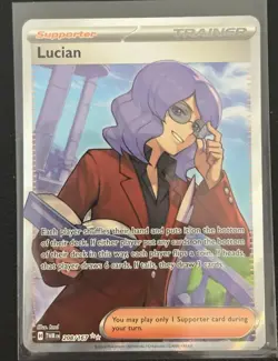 Lucian 208/167 Ultra Rare Twilight Masquerade Pokemon Near Mint - Image 1