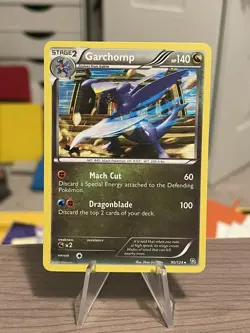 Pokemon Garchomp 90/124 Dragons Exalted Holo Rare LP - Image 1
