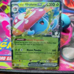 Erika’s Vileplume ex 003/217 – Ascended Heroes Double Rare Holo – NM Pokemon TCG - Image 1