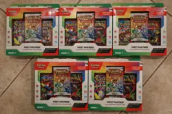 Pokemon TCG First Partner Illustration Collection Series 1 New Sealed - Image 1