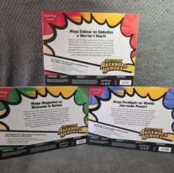 Pokemon Mega Evolution Ascended Heroes Ex Box x3. all 3 boxes - Image 2