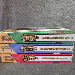 Pokemon Mega Evolution Ascended Heroes Ex Box x3. all 3 boxes - Image 4