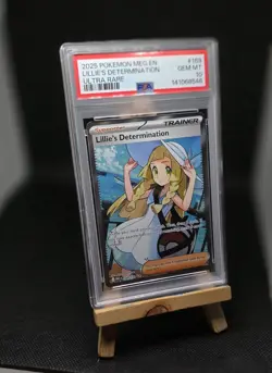Lillie's Determination Pokemon Mega Evolution Base #169 PSA 10 - Image 1