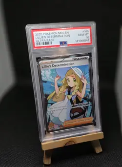 Lillie's Determination Pokemon Mega Evolution Base #169 PSA 10 - Image 2