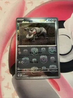 Pokemon TCG Durant Masterball White Flare Near Mint Condition Beautiful 070/086 - Image 1