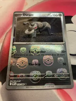 Pokemon TCG Durant Masterball White Flare Near Mint Condition Beautiful 070/086 - Image 2