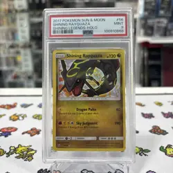 2017 Pokemon Sun & Moon #56 Shing Rayquaza Shining Legends - Image 1