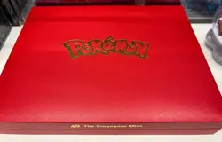 POKEMON 24K GOLD PLATED INGOT BAR MEW SINGAPORE MINT EXCLUSIVE Limited 688 - Image 5