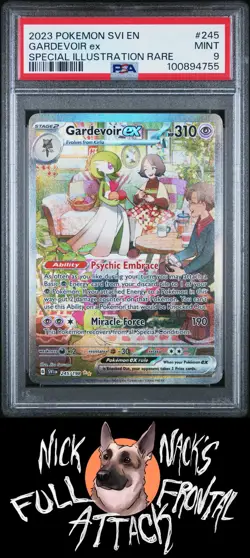 2023 Pokemon Svi En-Scarlet & Violet #245 Gardevoir Ex SIR PSA 9 - Image 1