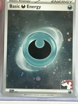 Play! Pokemon Prize Pack 6 Cosmo Holo Darkness Dark Energy SVP015 - Image 1