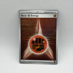 FIGHTING ENERGY SVE 022 BLACK BOLT/WHITE FLARE POKEMON (REVERSE HOLO, NM) - Image 1