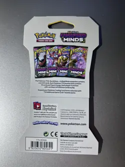 Pokemon TCG Sun and Moon Unified Minds Sleeved Booster Pack - Image 4