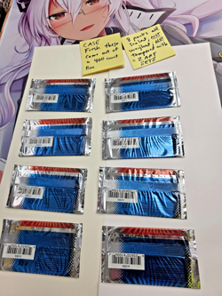 ( 8 ) pack 2 Art Sets Pokemon Ruby + Sapphire EX Spanish Portuguese Booster pack - Image 2