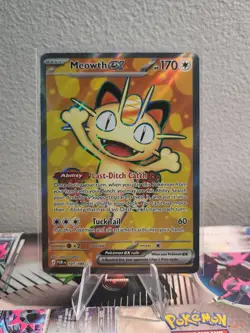 Pokemon TCG Meowth ex 107/088 Me03 Perfect order Full Art NM - Image 1