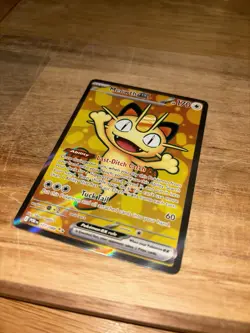 Pokemon TCG Meowth Ex 107/088 Perfect Order Ultra Rare Full Art Holo - Image 4