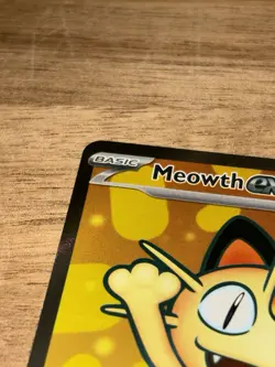 Pokemon TCG Meowth Ex 107/088 Perfect Order Ultra Rare Full Art Holo - Image 5