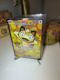 Pack Fresh Pokemon TCG - Meowth Ex - Perfect Order - 107/088 - Full Art - Mint - Image 3