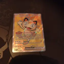 Meowth Ex Full Art 107/088 - Pokemon TCG Perfect Order - Image 1