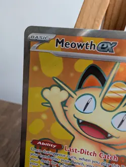 Pokemon TCG - Meowth Ex Full Art 107/088 Perfect Order - Image 2