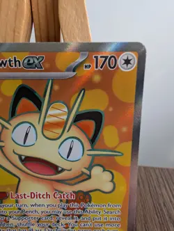 Pokemon TCG - Meowth Ex Full Art 107/088 Perfect Order - Image 3