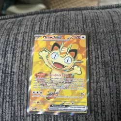 Pokemon TCG Perfect Order Meowth Ex Full Art 107/088 - Pack Fresh! NM! - Image 1