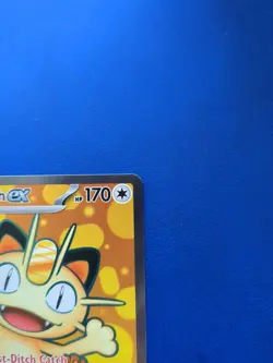 Pokemon TCG Perfect Order Meowth Ex Full Art Rare 107/088 Pack Fresh Mint! - Image 3