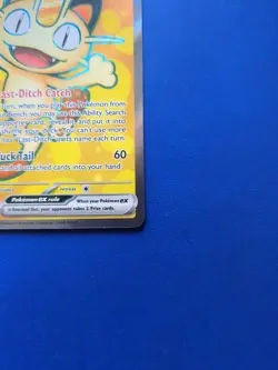Pokemon TCG Perfect Order Meowth Ex Full Art Rare 107/088 Pack Fresh Mint! - Image 4