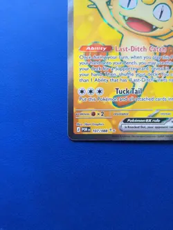 Pokemon TCG Perfect Order Meowth Ex Full Art Rare 107/088 Pack Fresh Mint! - Image 5