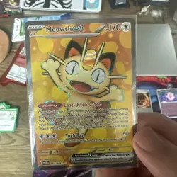 Pokemon TCG Meowth Ex Perfect Order Full Art 107/088 English - Image 2