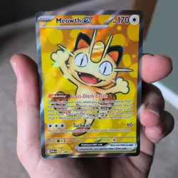 Pokemon TCG Meowth Ex Perfect Order Full Art 107/088 English - Image 1