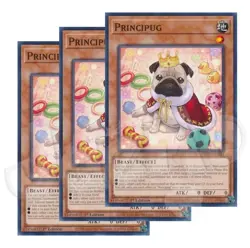 Yugioh - Principug x 3 PHNI - 1st Edition NM - Plus Free Holographic Card - Image 1