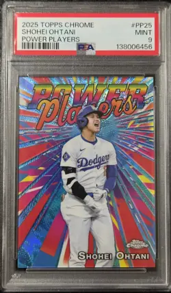 2025 Topps Chrome Power Players Shohei Ohtani #PP-25 - Image 2